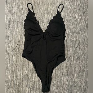 SHEIN one piece black swimsuit